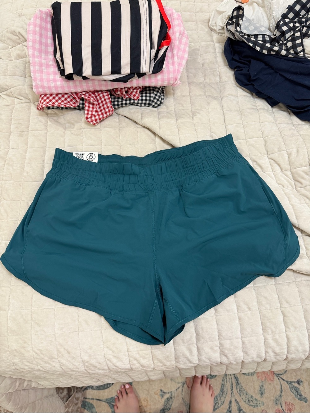 NWT Women’s Teal Athletic Shorts